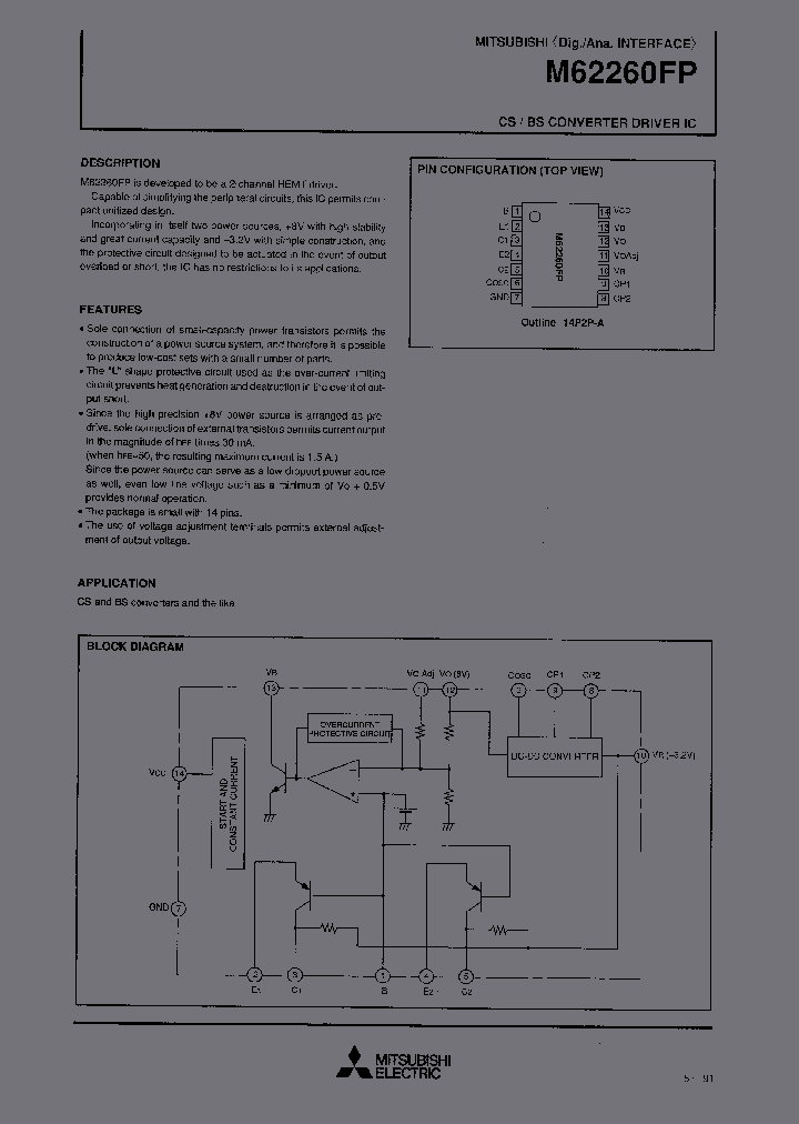 M62260FP_313747.PDF Datasheet