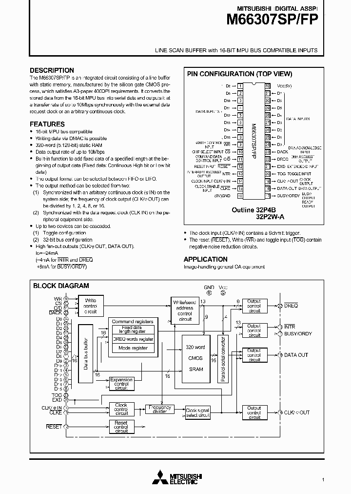 M66307FP_29354.PDF Datasheet