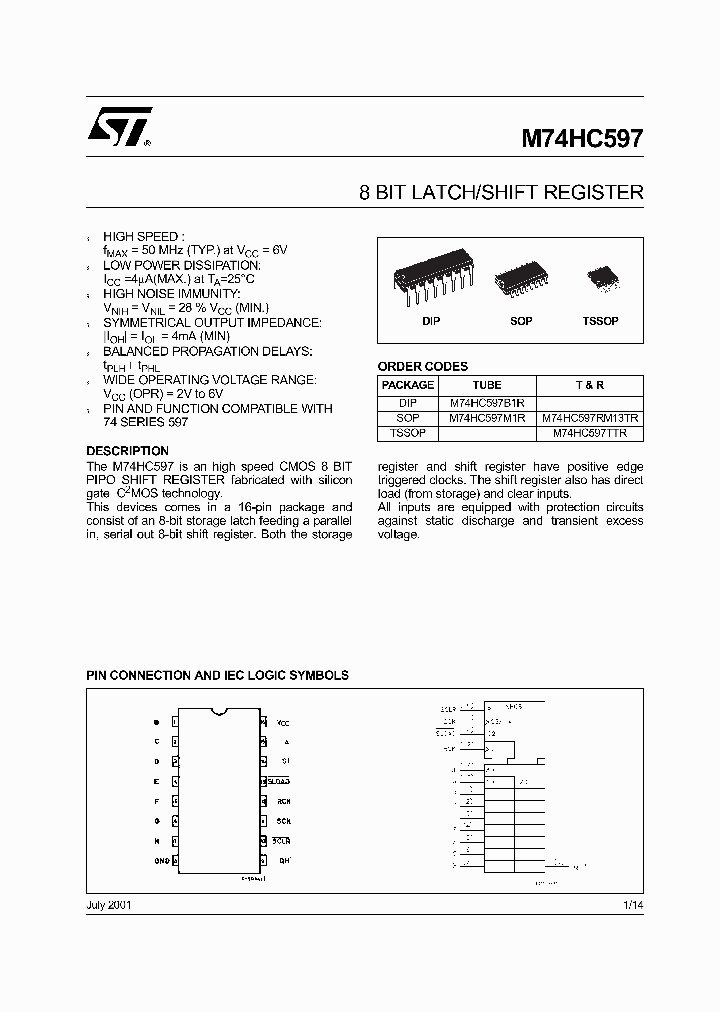 M74HC597RM13TR_344736.PDF Datasheet