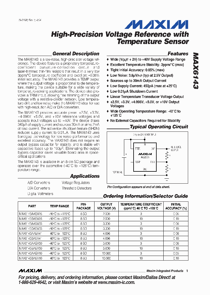 MAX6143_329467.PDF Datasheet