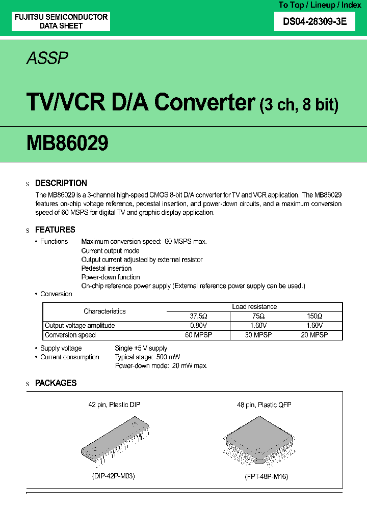 MB86029_305941.PDF Datasheet