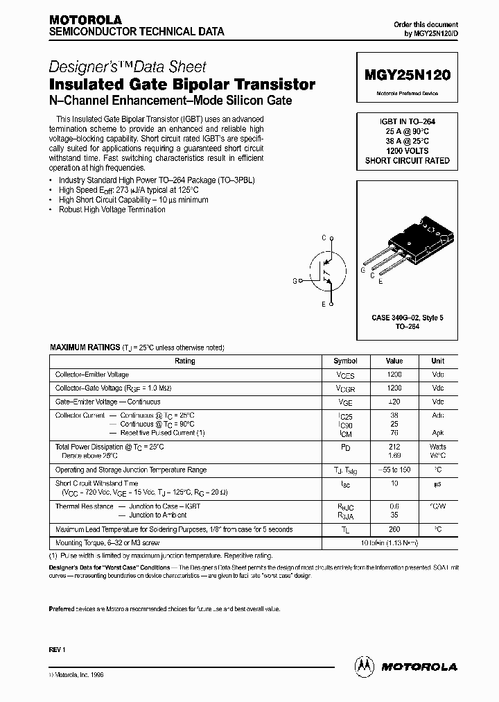 MGY25N120_357056.PDF Datasheet