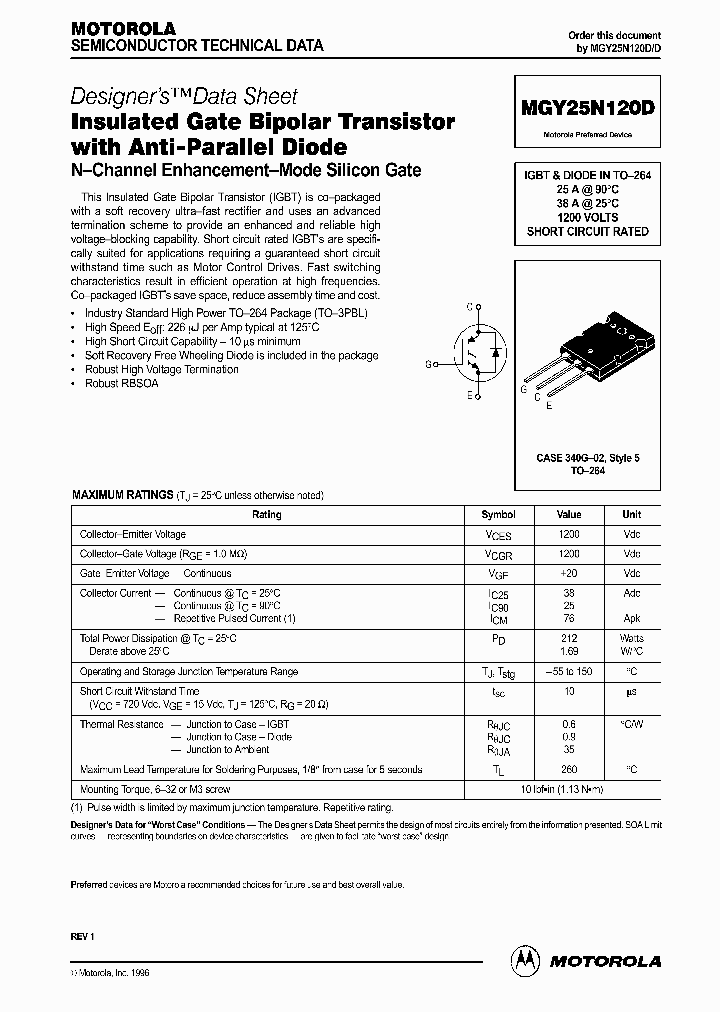 MGY25N120D_357057.PDF Datasheet