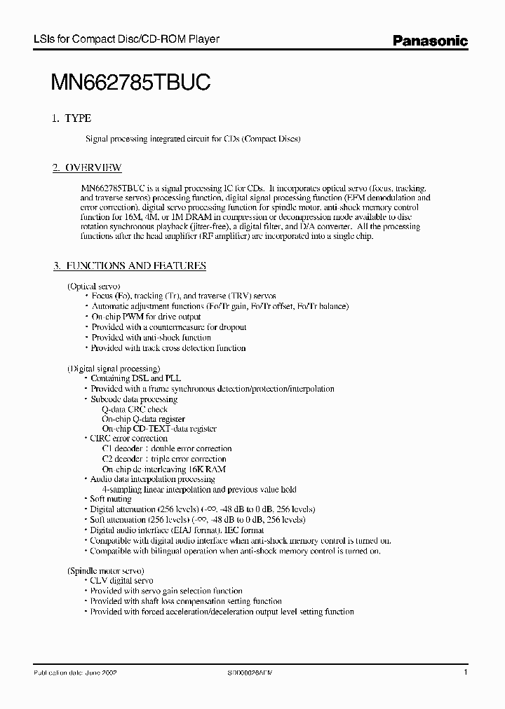 MN662785TBUC_323464.PDF Datasheet