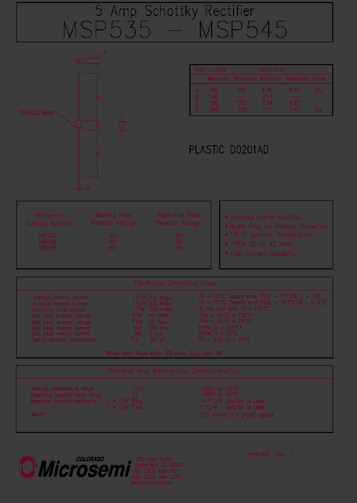 MSP535_236242.PDF Datasheet