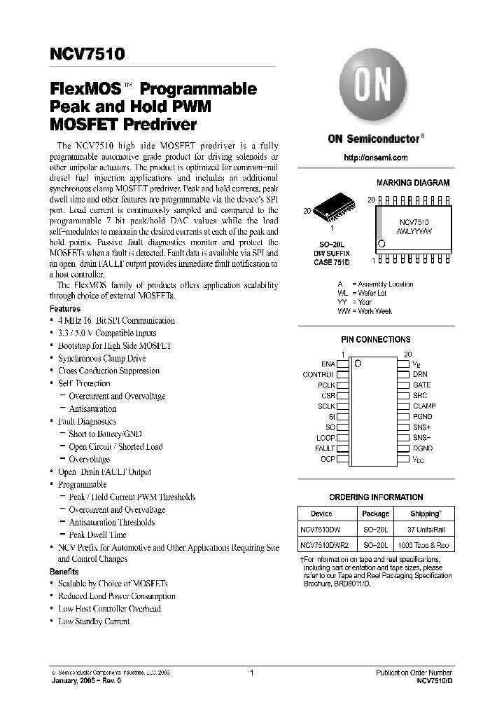 NCV7510_305688.PDF Datasheet