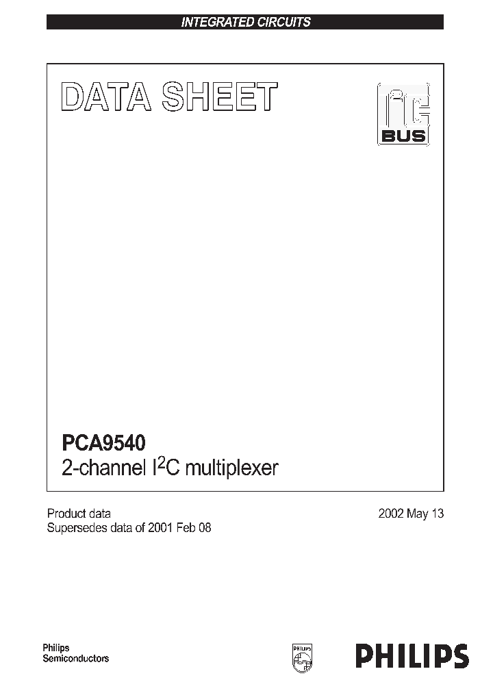 PCA9540_315128.PDF Datasheet