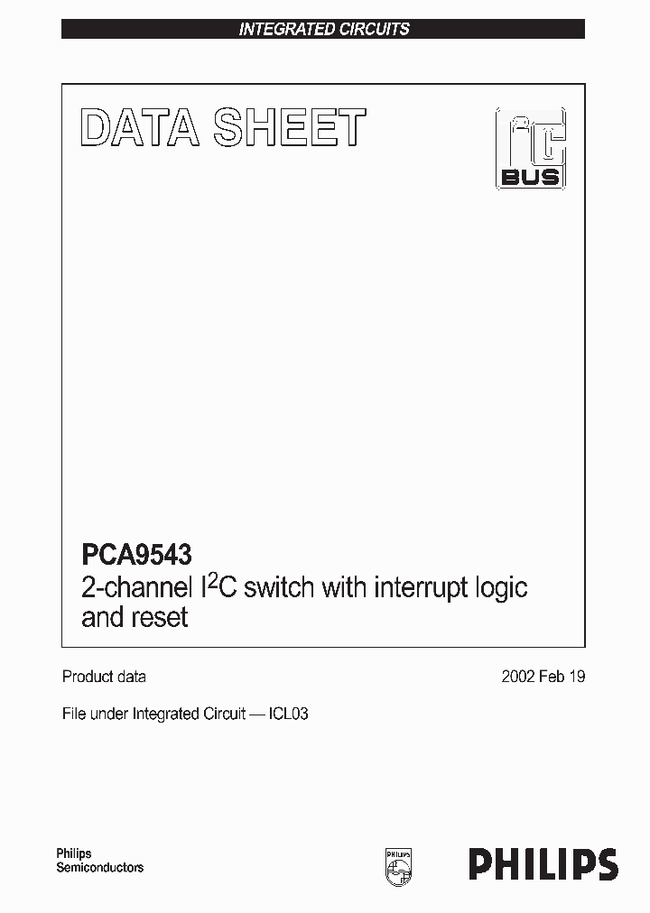 PCA9543_315126.PDF Datasheet