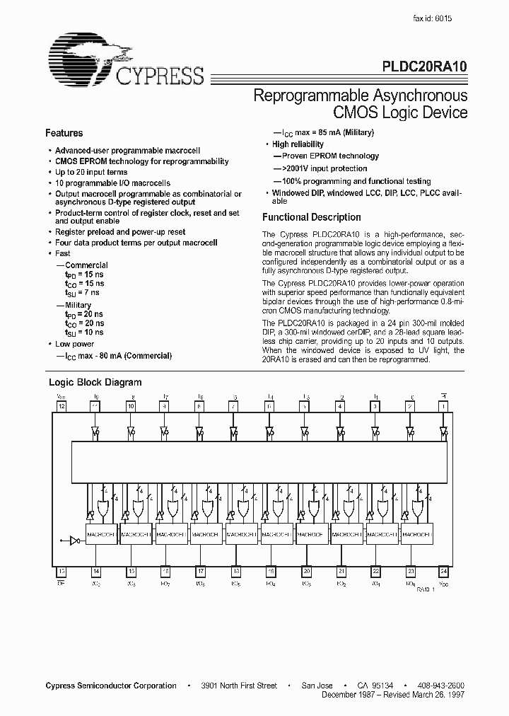 PLDC20RA10_183712.PDF Datasheet