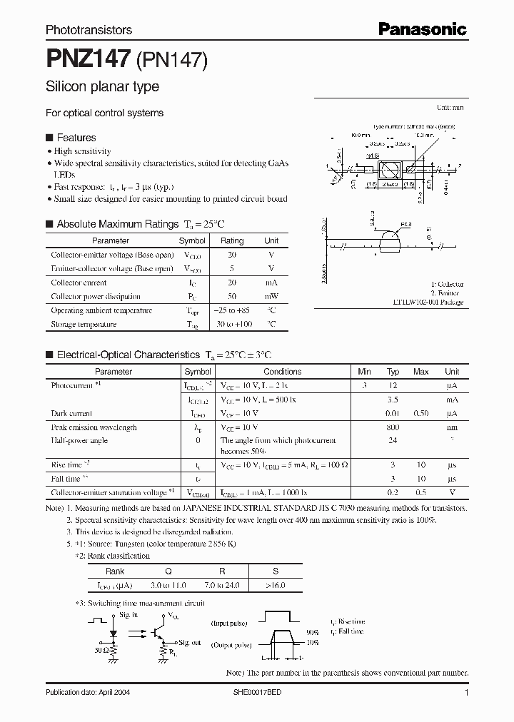 PNZ147_369547.PDF Datasheet