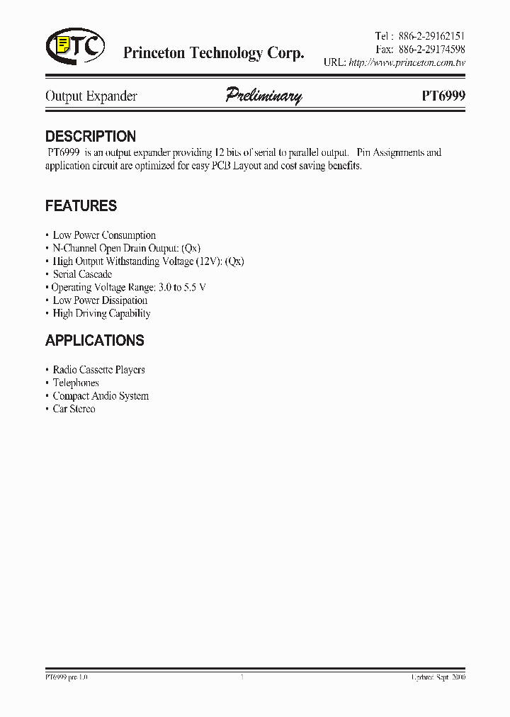 PT6999_184278.PDF Datasheet