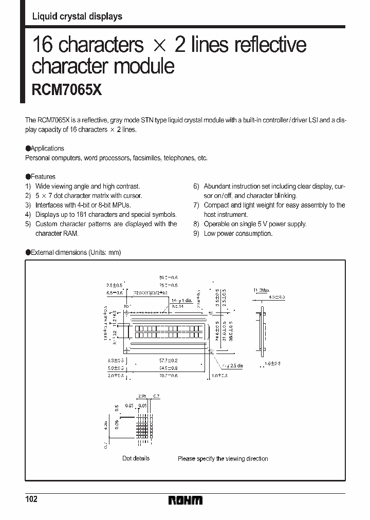 RCM7065X_348845.PDF Datasheet