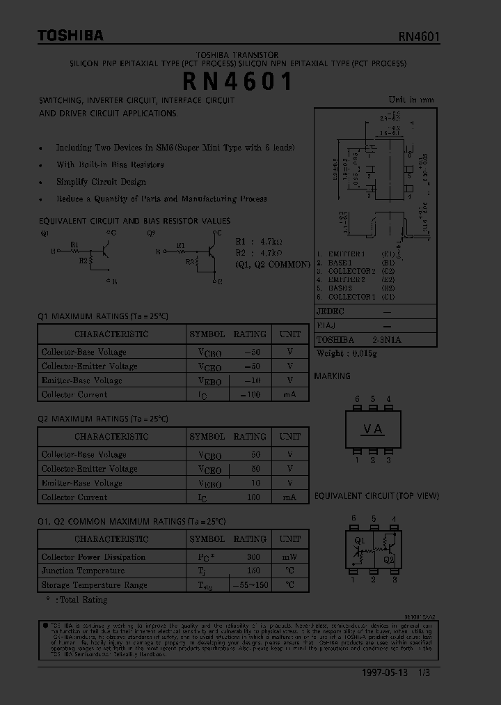 RN4601_337114.PDF Datasheet