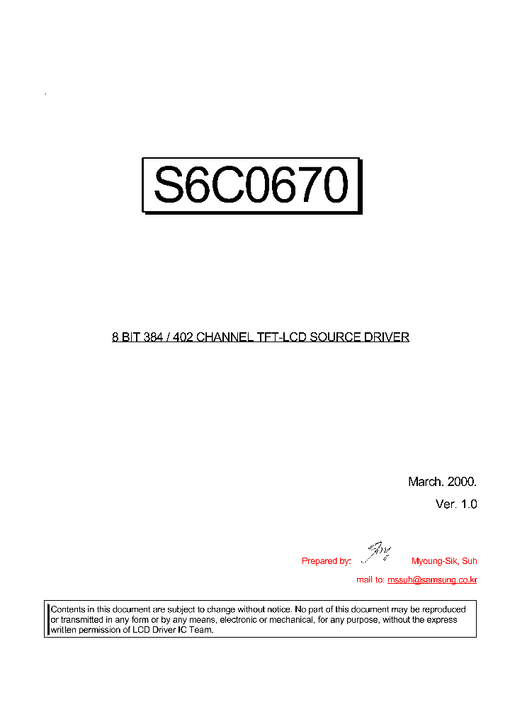 S6C0670_310219.PDF Datasheet