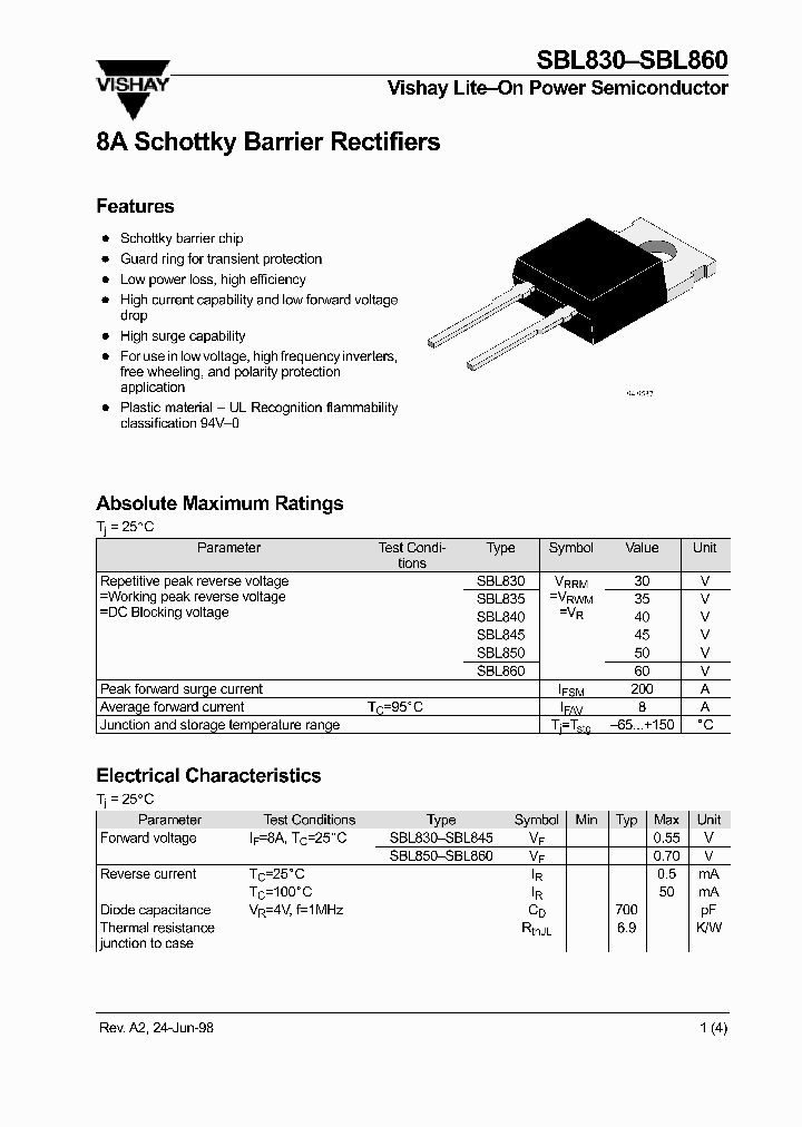 SBL845_253235.PDF Datasheet