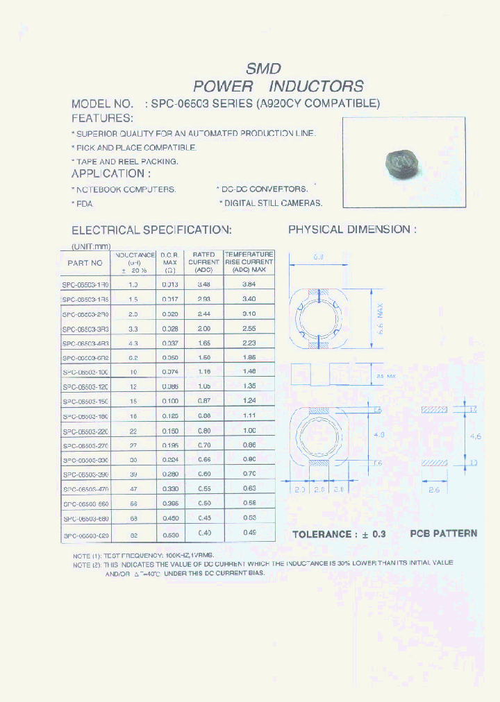 SPC-06503-120_380829.PDF Datasheet
