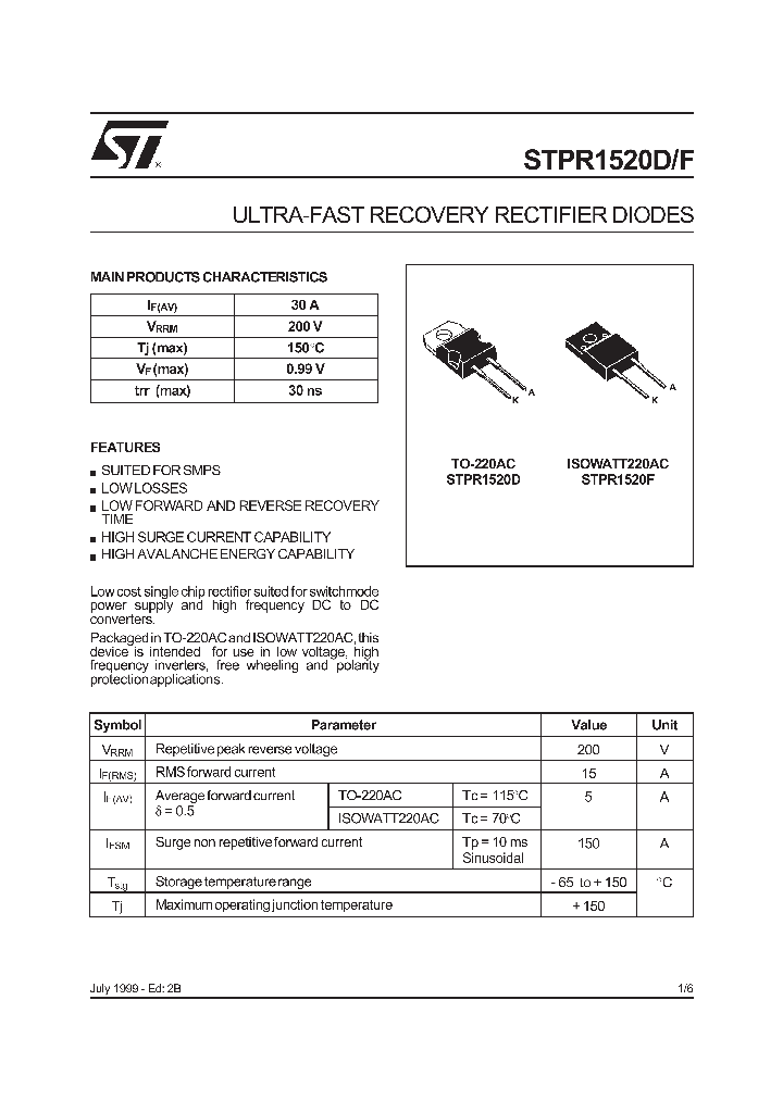 STPR1520F_362657.PDF Datasheet