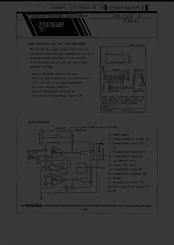 TA7658P_180590.PDF Datasheet