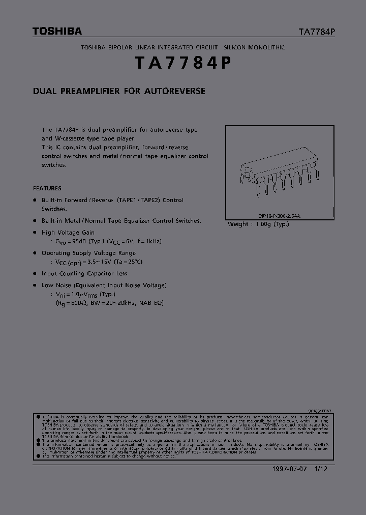 TA7784_164186.PDF Datasheet