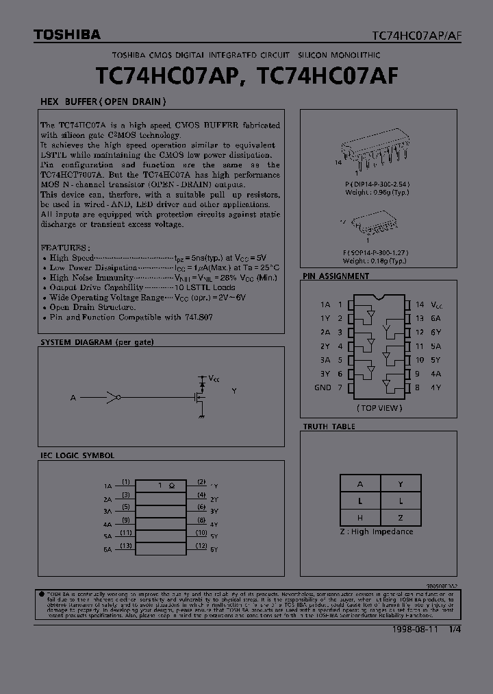 TC74HC07AF_313342.PDF Datasheet