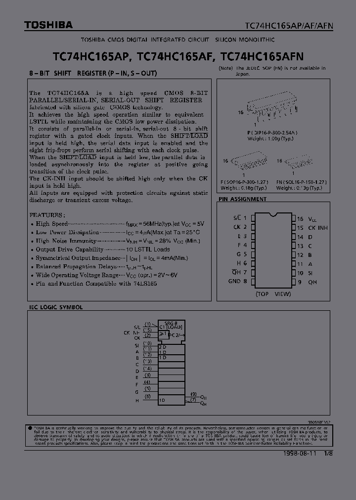 TC74HC165AP_198337.PDF Datasheet
