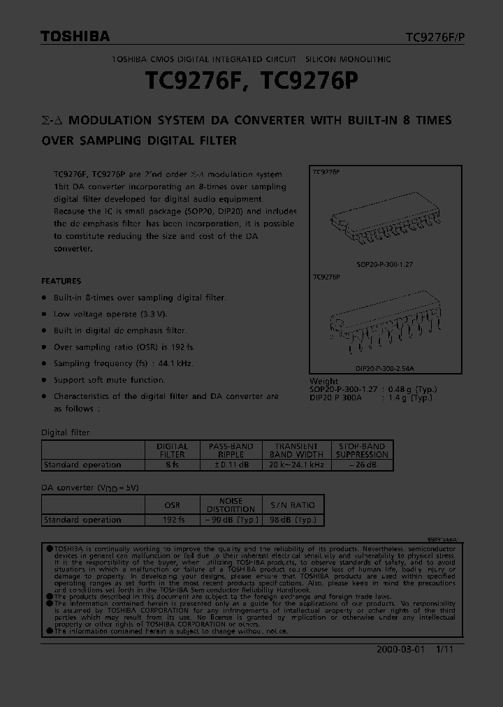 TC9276P_349621.PDF Datasheet