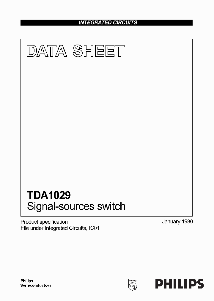 TDA1029_266458.PDF Datasheet