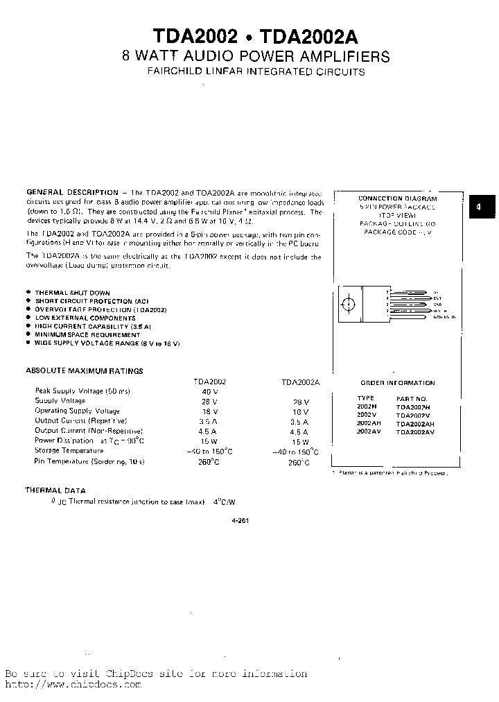 TDA2002_367044.PDF Datasheet