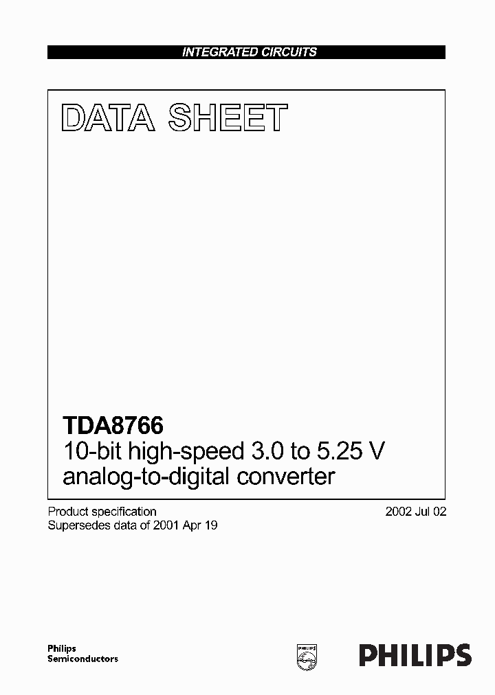 TDA8766_338762.PDF Datasheet