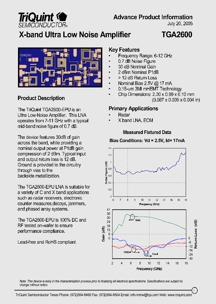 TGA2600_323658.PDF Datasheet