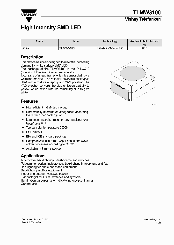 TLMW3100_318298.PDF Datasheet