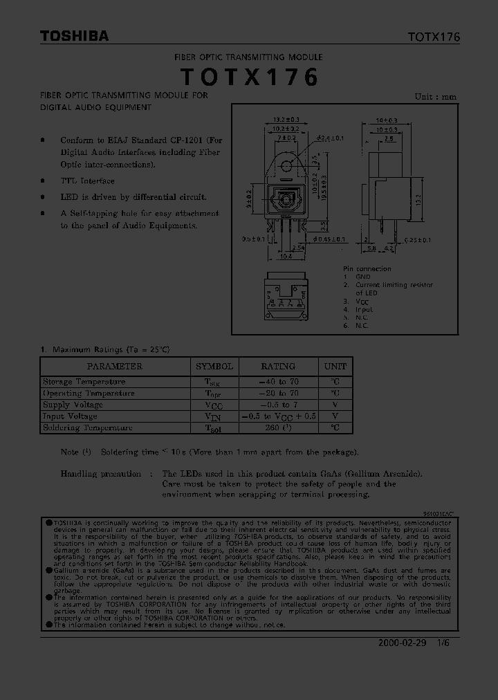TOTX176_374643.PDF Datasheet