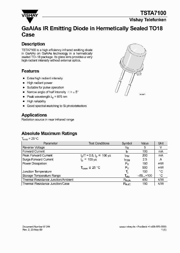 TSTA7100_312953.PDF Datasheet