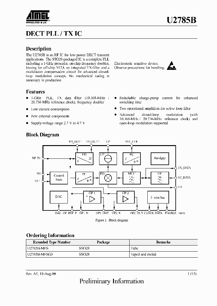 U2785BNBSP_354932.PDF Datasheet