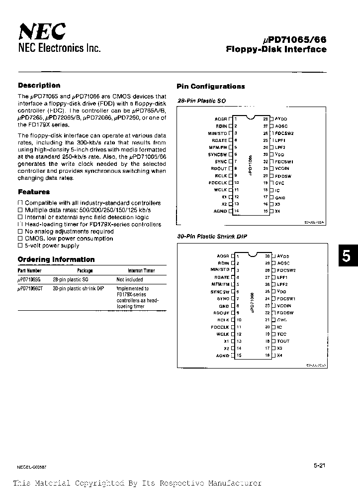 UPD71065G_186125.PDF Datasheet