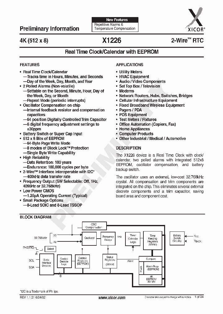 X1226V8I_372770.PDF Datasheet