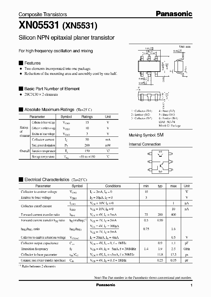 XN05531_331437.PDF Datasheet