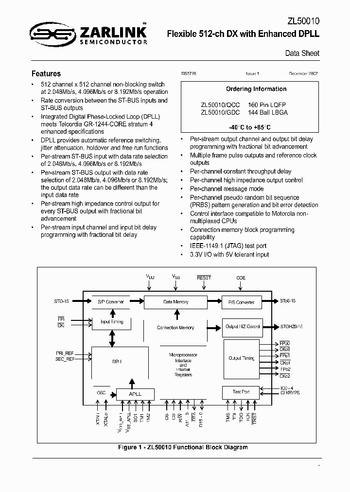 ZL50010_348399.PDF Datasheet