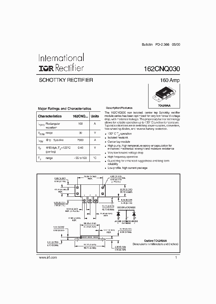 162CNQ030_398996.PDF Datasheet