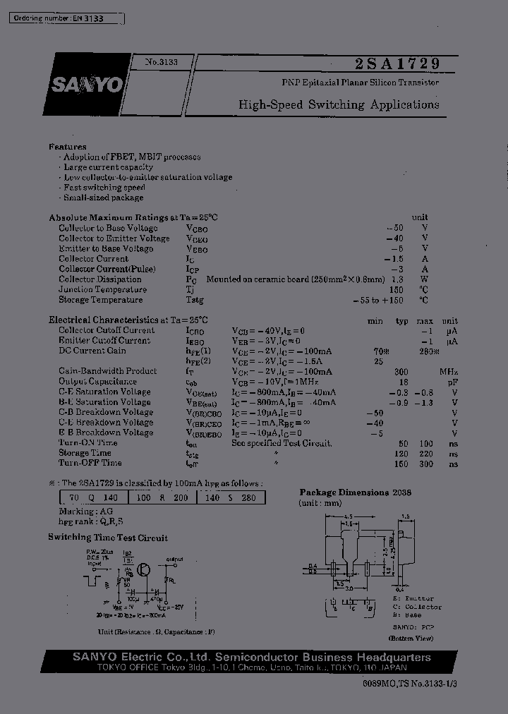 2SA1729_421896.PDF Datasheet