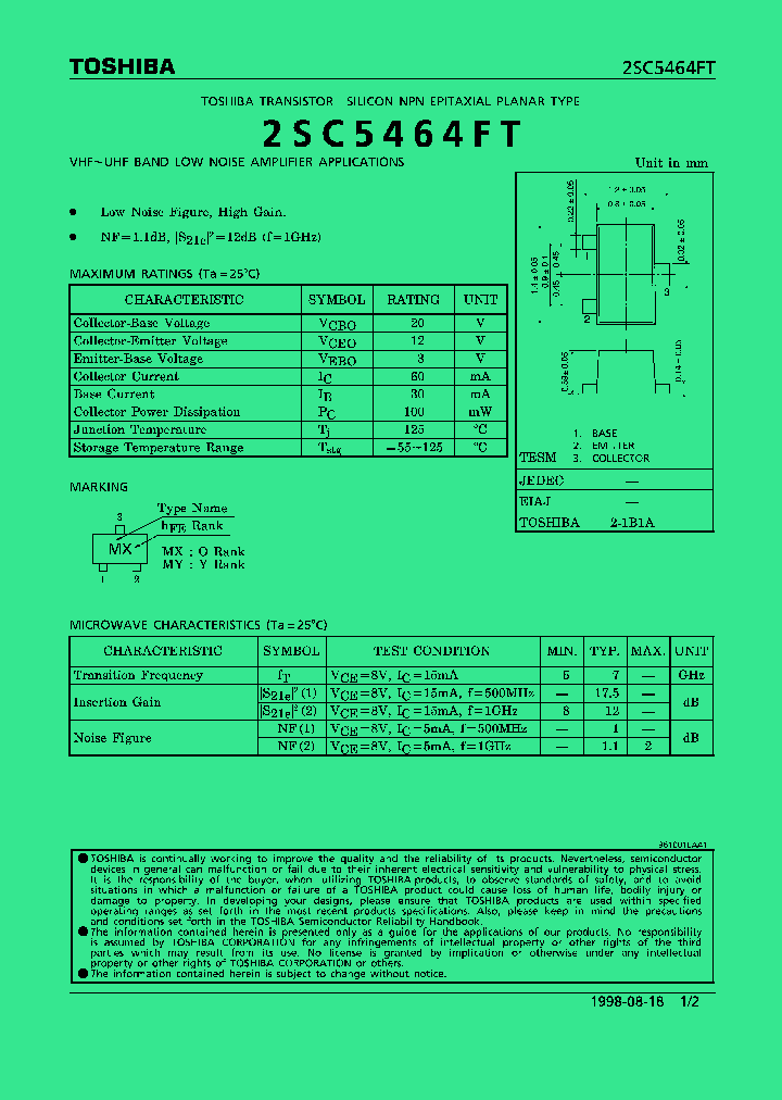 2SC5464FT_423351.PDF Datasheet