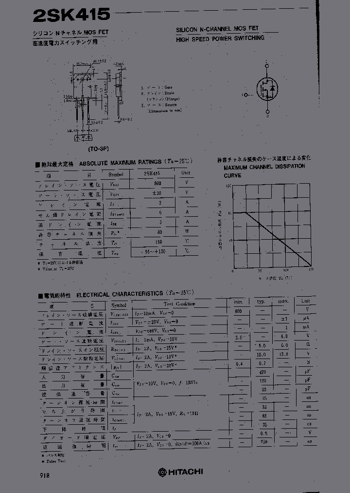 2SK415_434215.PDF Datasheet