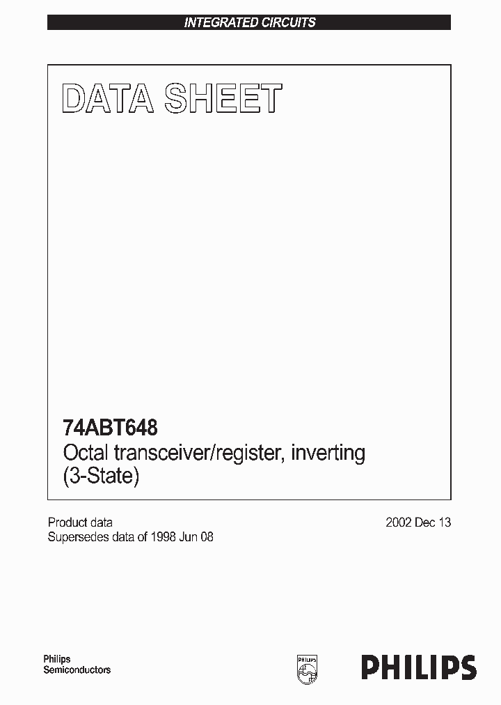 74ABT648_396883.PDF Datasheet