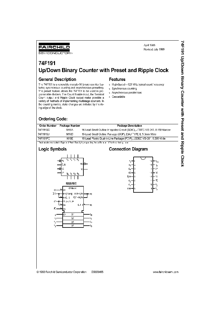 74F191SC_433286.PDF Datasheet