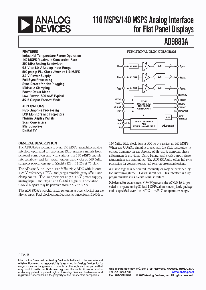 AD9883ABST-RL140_389926.PDF Datasheet