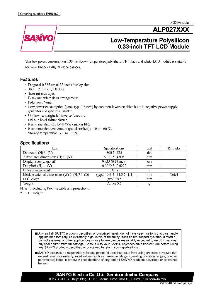 ALP027XXX_429214.PDF Datasheet