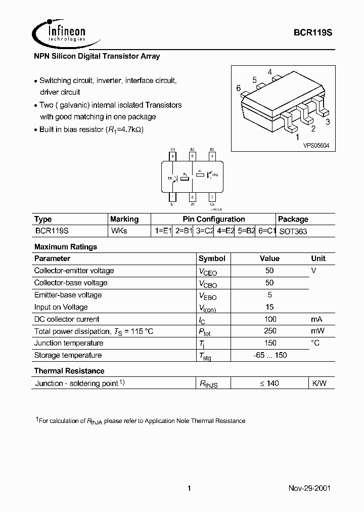 BCR119S_432884.PDF Datasheet