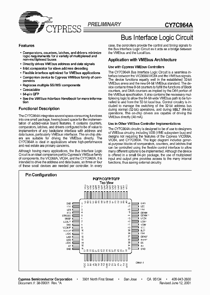 CY7C964A_390061.PDF Datasheet