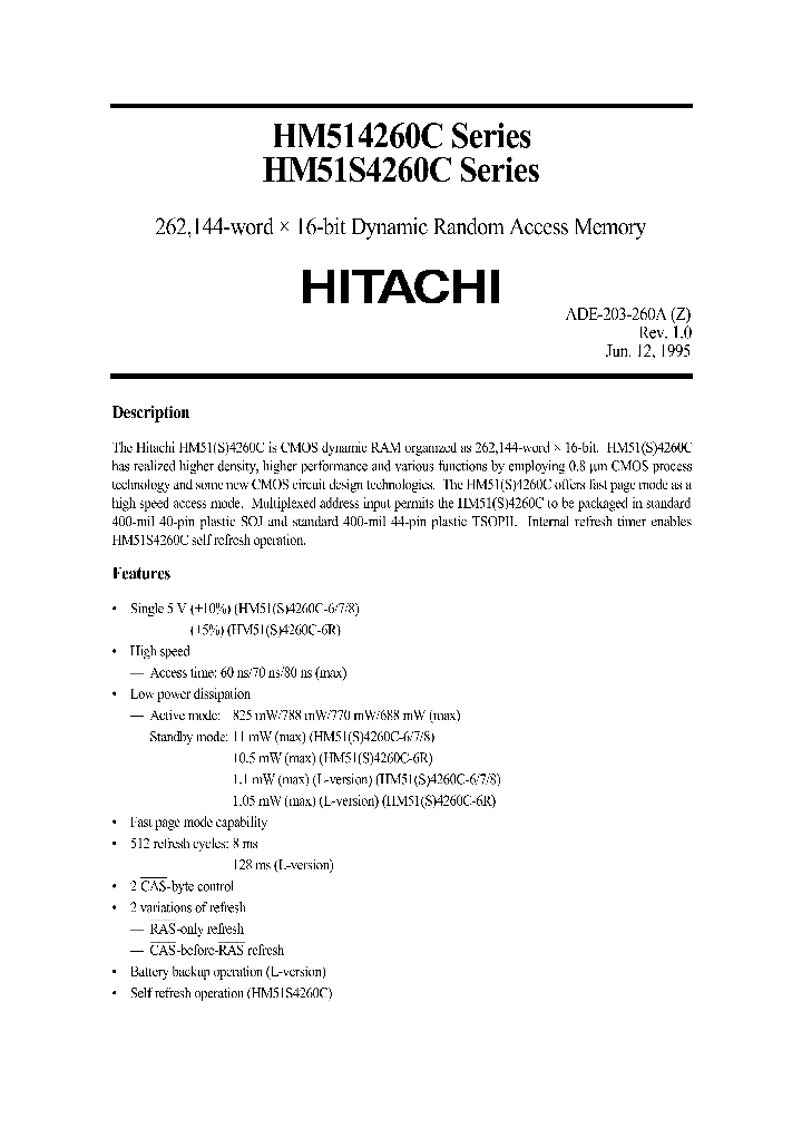 HM514260CJ-8_418244.PDF Datasheet