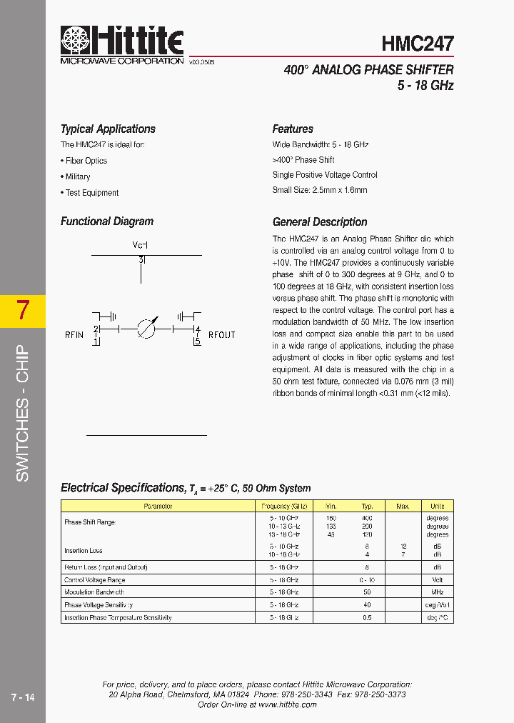 HMC247_434197.PDF Datasheet